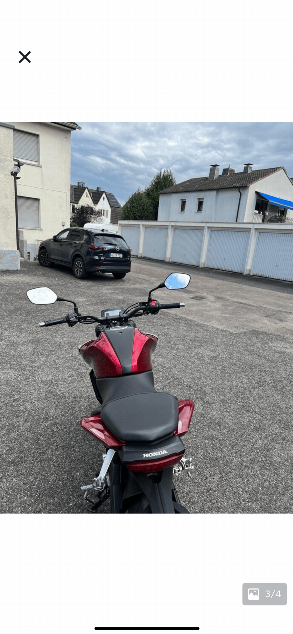 Motorrad verkaufen Honda CB 125 r Ankauf